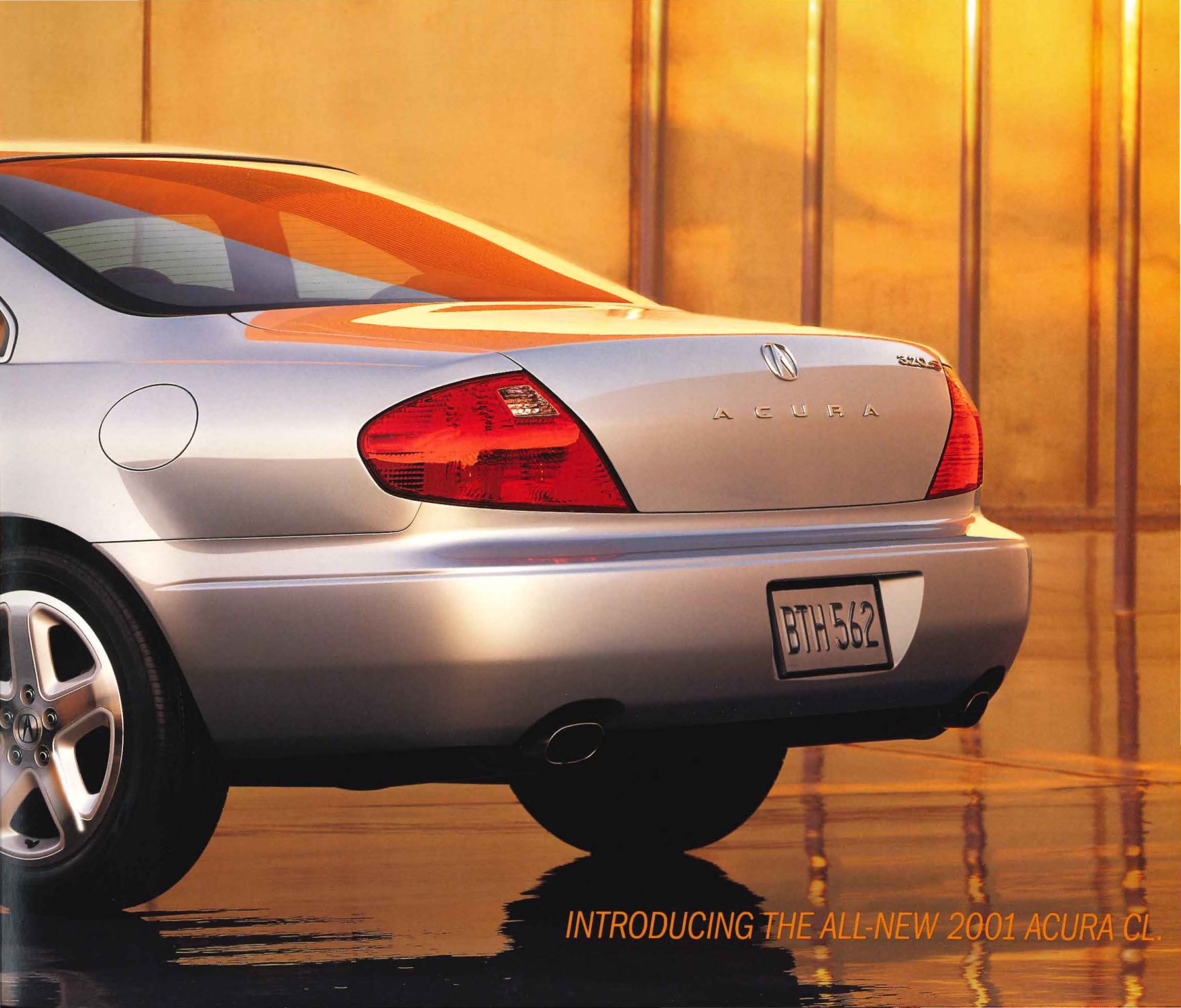 2001 Acura CL Brochure Page 12